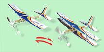 2 in 1 Rubber Band Powered Plane