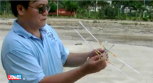 F Series 2 in 1 Rubber Band Powered Plane